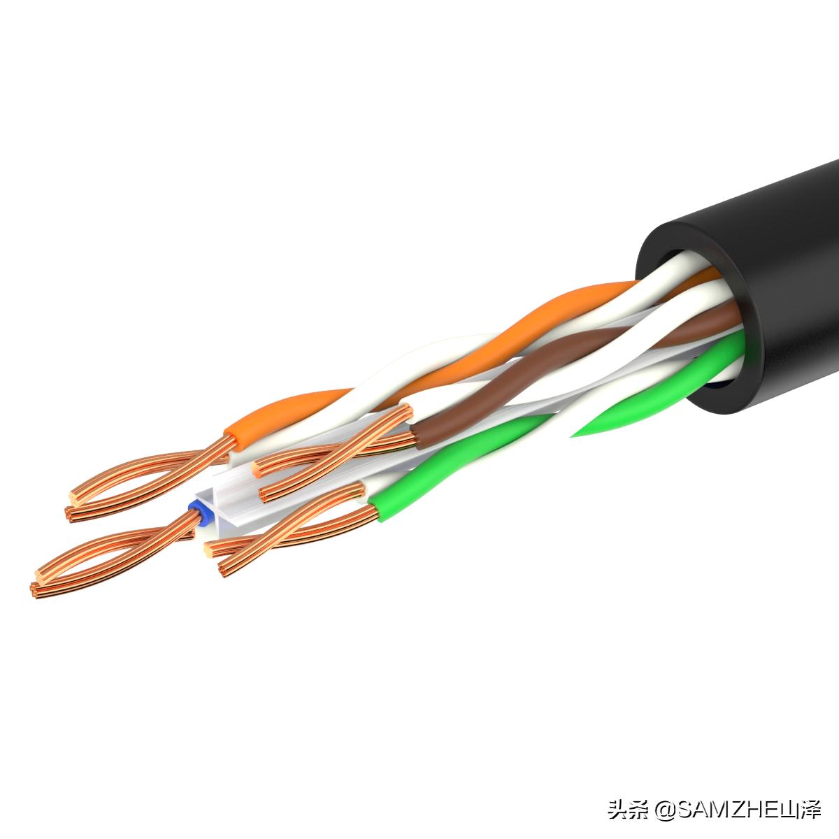 六类网线信号传输距离是多远,网线50米传输超五类与六类区别