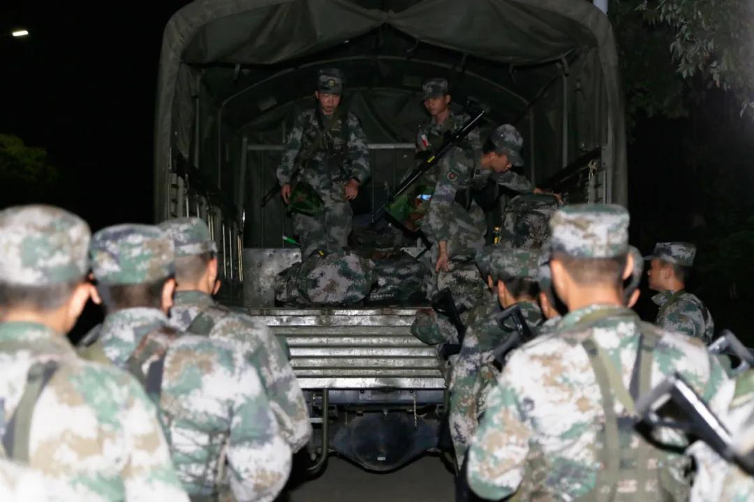 福建省军区民兵演习,战区部队的军事演练