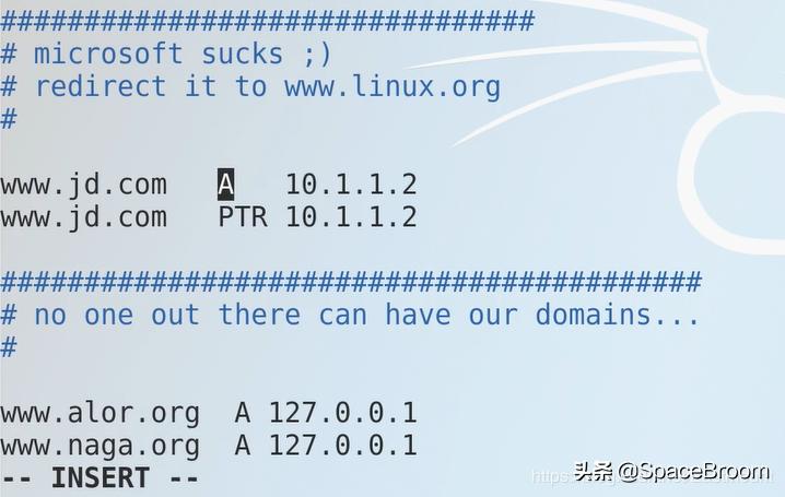 四十二，DNS欺骗和钓鱼网站原理详解及漏洞还原