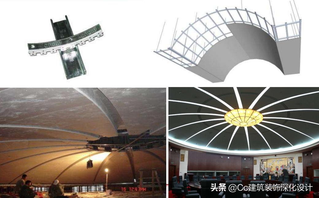 「北新建材」全轻钢龙骨跌级吊顶系统