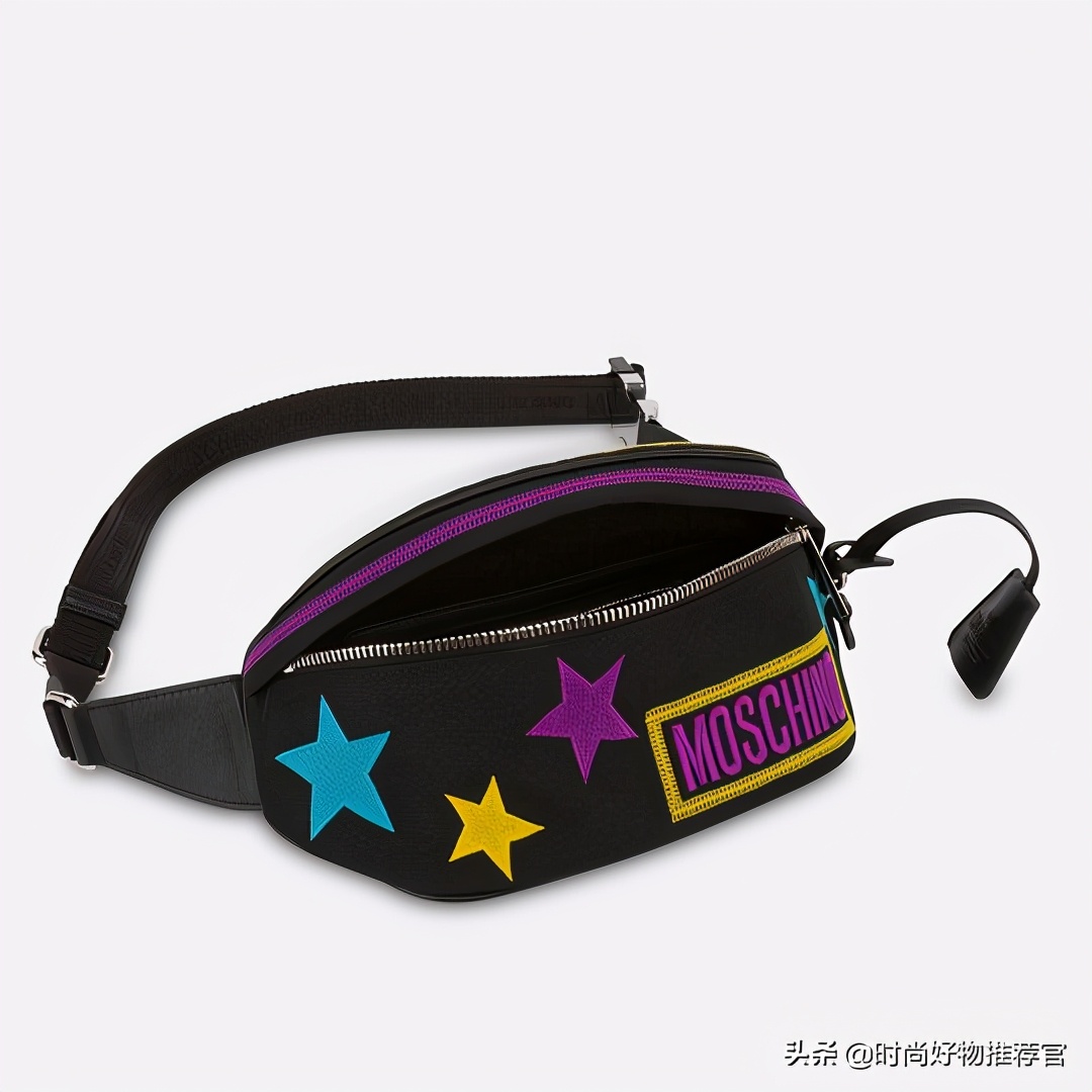 moschino小熊牛仔夹克包,moschino图案外套