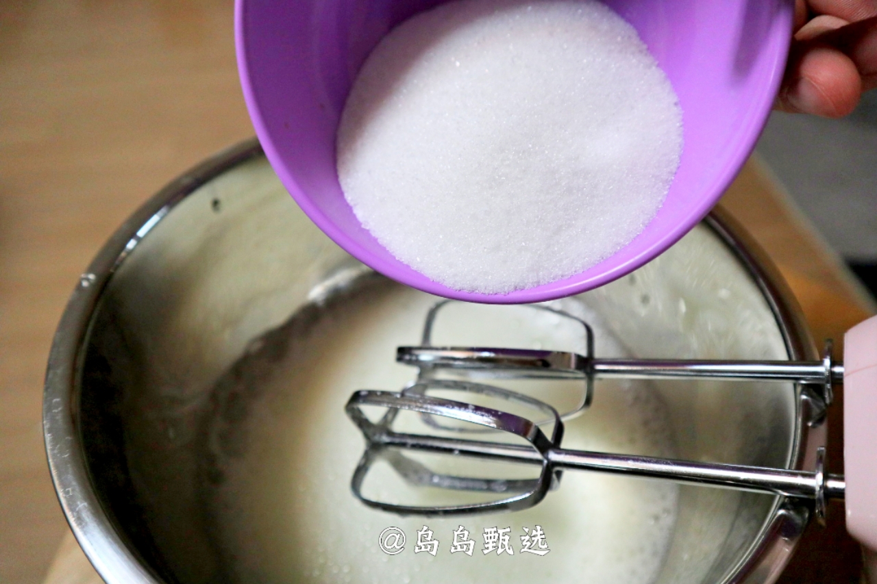 不回缩零失败的戚风蛋糕,零失败戚风蛋糕6寸烤箱