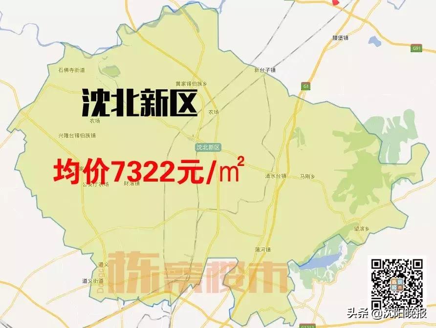 沈阳各区房价一览表最新,沈阳最新各区房价排行