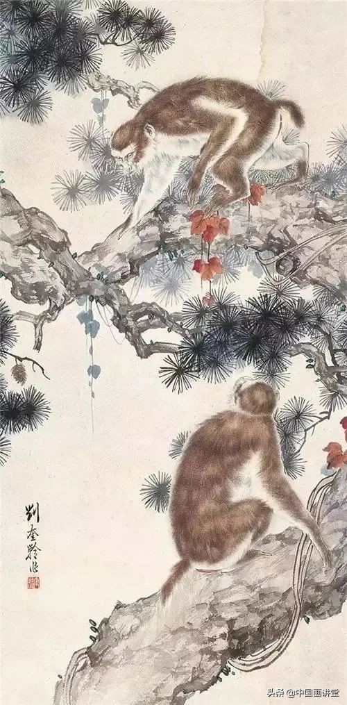 国画猴子入门教学,国画猴子简单的画法