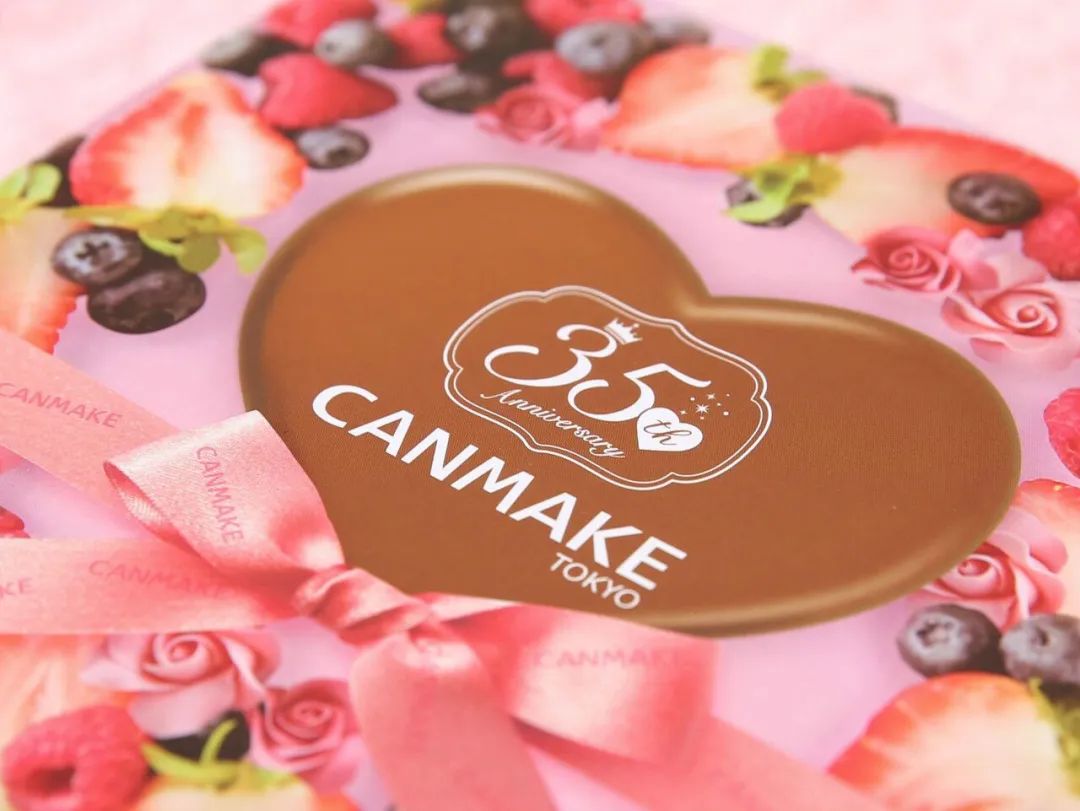 canmake限量版色号12号,canmake五色复古红