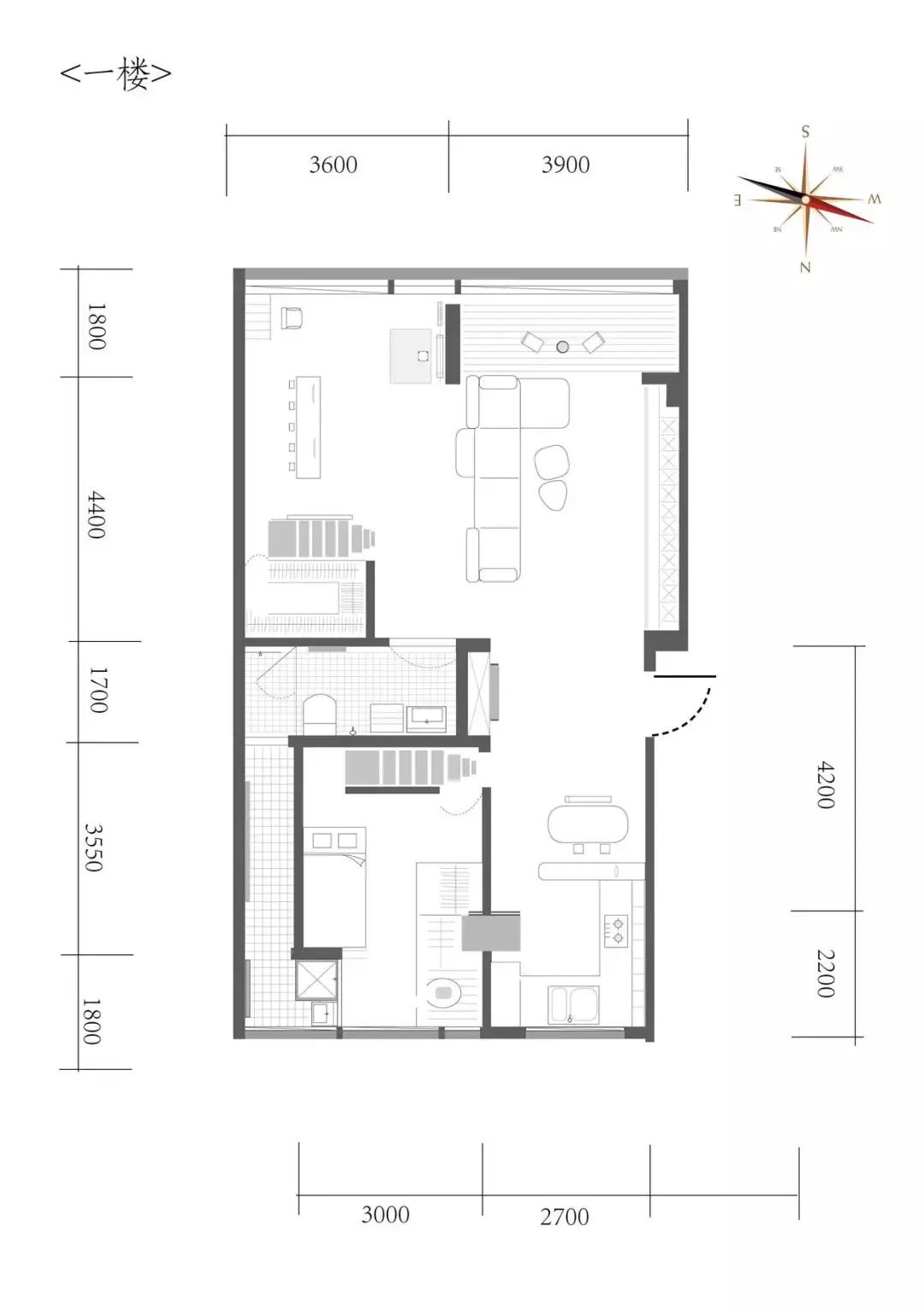为了女儿买76㎡学区房，改造后竟被隔出8间房！客厅就有40㎡