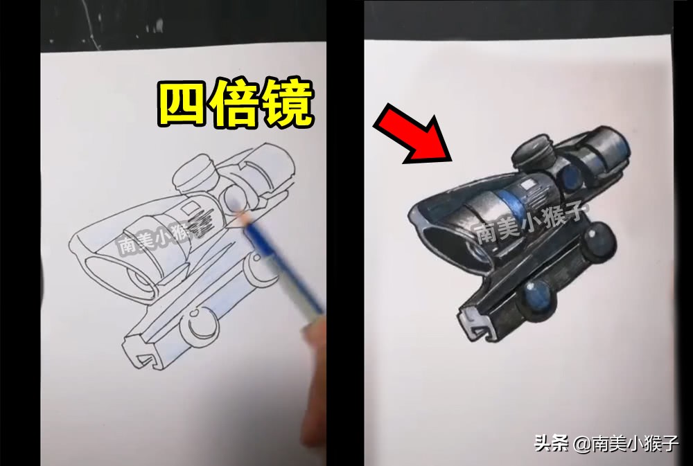 吃鸡键位解析手绘图,吃鸡游戏三指操作键位设置图