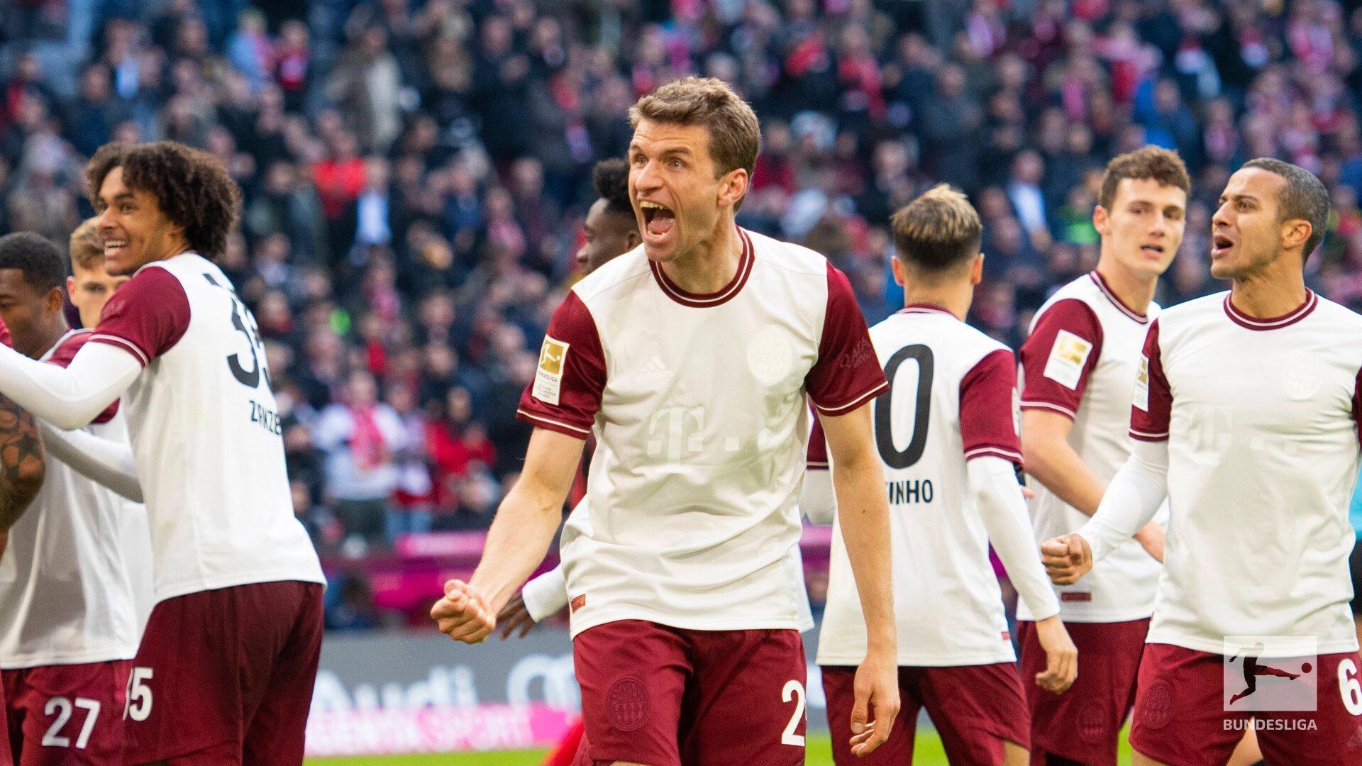 德甲最佳射手奖杯穆勒,穆勒当选德甲官方第17轮最佳球员