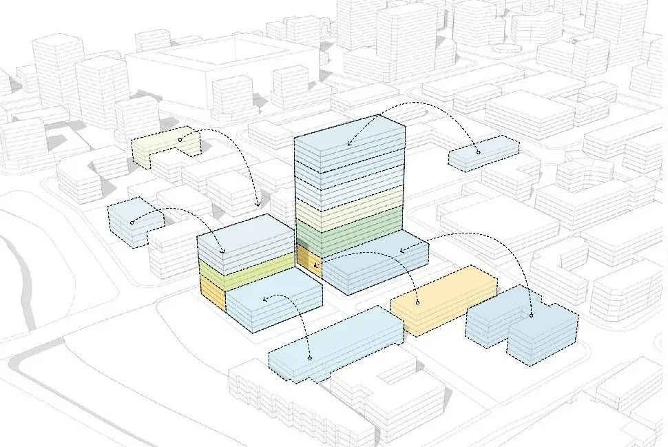 办公楼指示牌设计,办公楼大堂设计