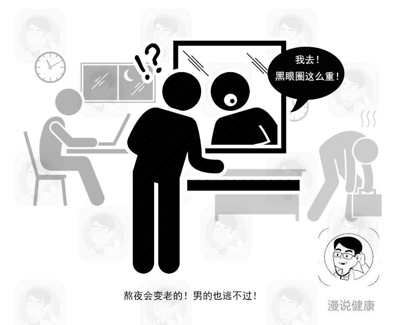 黑眼圈除了熬夜还有别的症状吗,熬夜黑眼圈的自救方法