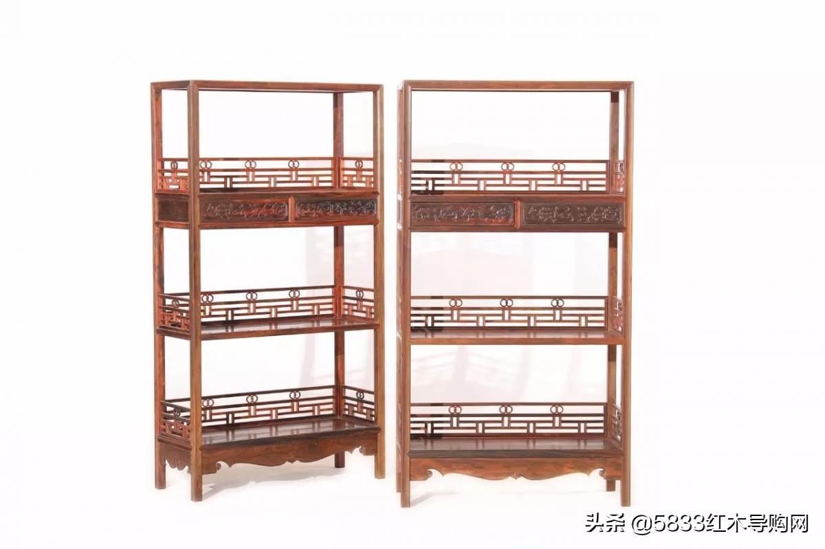 卡子花红木家具,红木家具知识科普插画