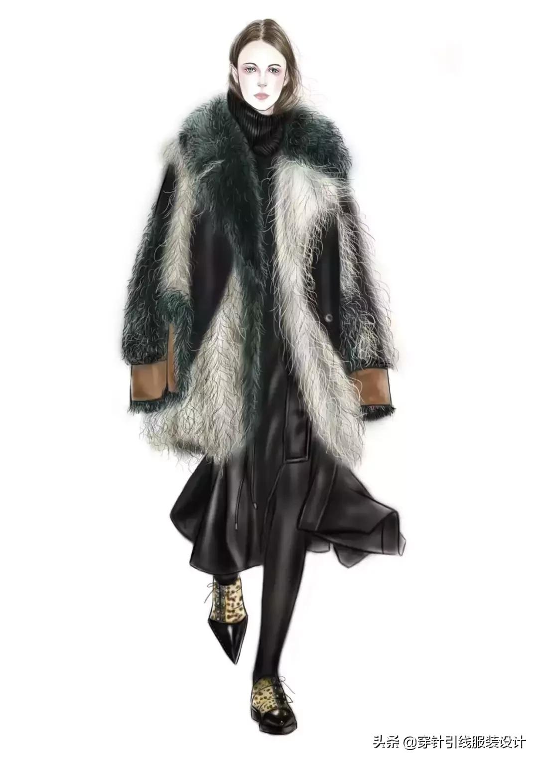 时装画手绘教学,电脑手绘服装画