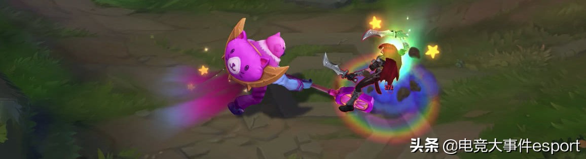 lol手游狮子狗愚人节皮肤测试,lol愚人节狮子狗皮肤