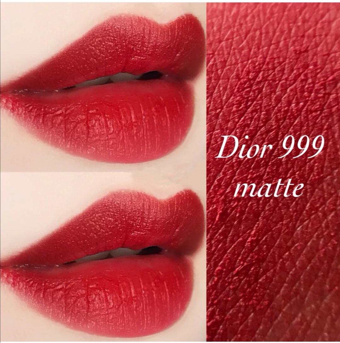 跟哑光999颜色很像的几支口红推荐,mac的chili和迪奥999