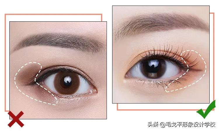 肿眼泡怎样画眼妆新手超详细,肿眼泡画眼妆详细教程