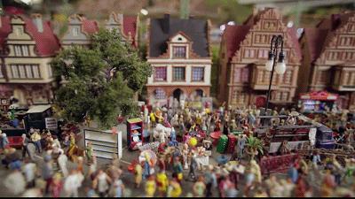 世界上最精致的沙盘模型,世界上最迷你的小屋微缩模型