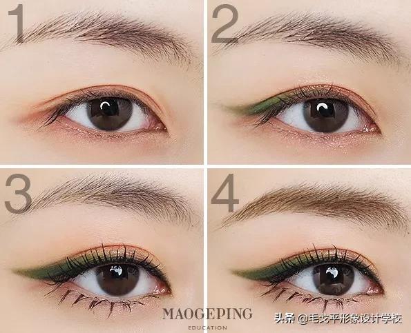 眼妆一定要精致|分享一组超美的眼妆教程，喜欢的可以参考~