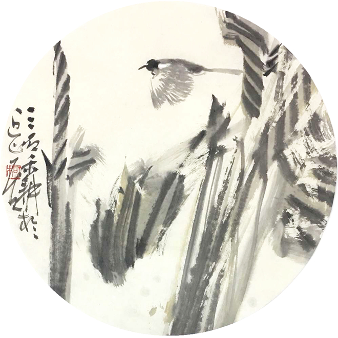 柯和根山水画,南北花鸟画精品欣赏