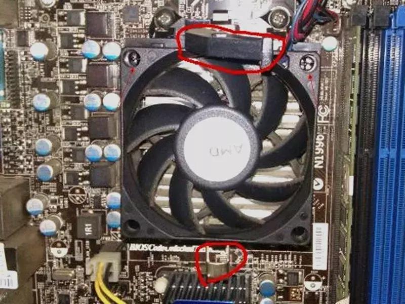 CPU风扇怎么拆下来,cpu水冷风扇怎么拆