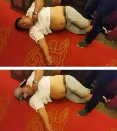 网友：悬浮的效果，P图大神回复：喷气漂浮，好“仙”啊，可满意