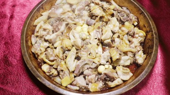 铜盘焗鸡的正宗做法,特点铜盘焗鸡