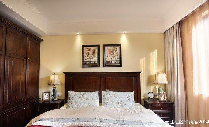 128平美式乡村风格,122平美式乡村风格