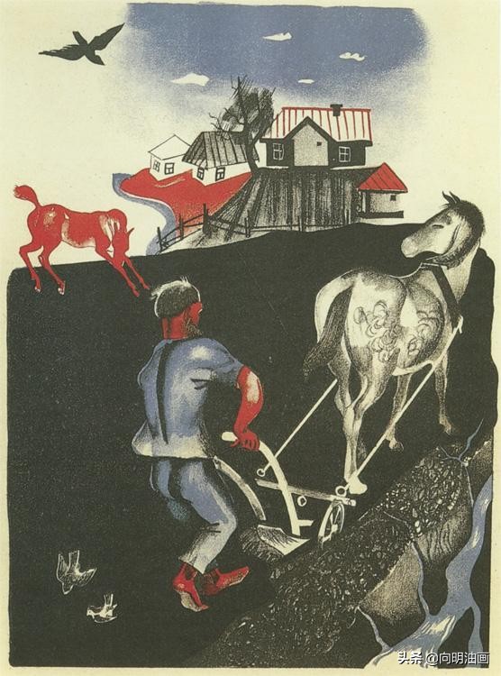 苏联人民艺术家,苏联画家亚历山大杰伊涅卡