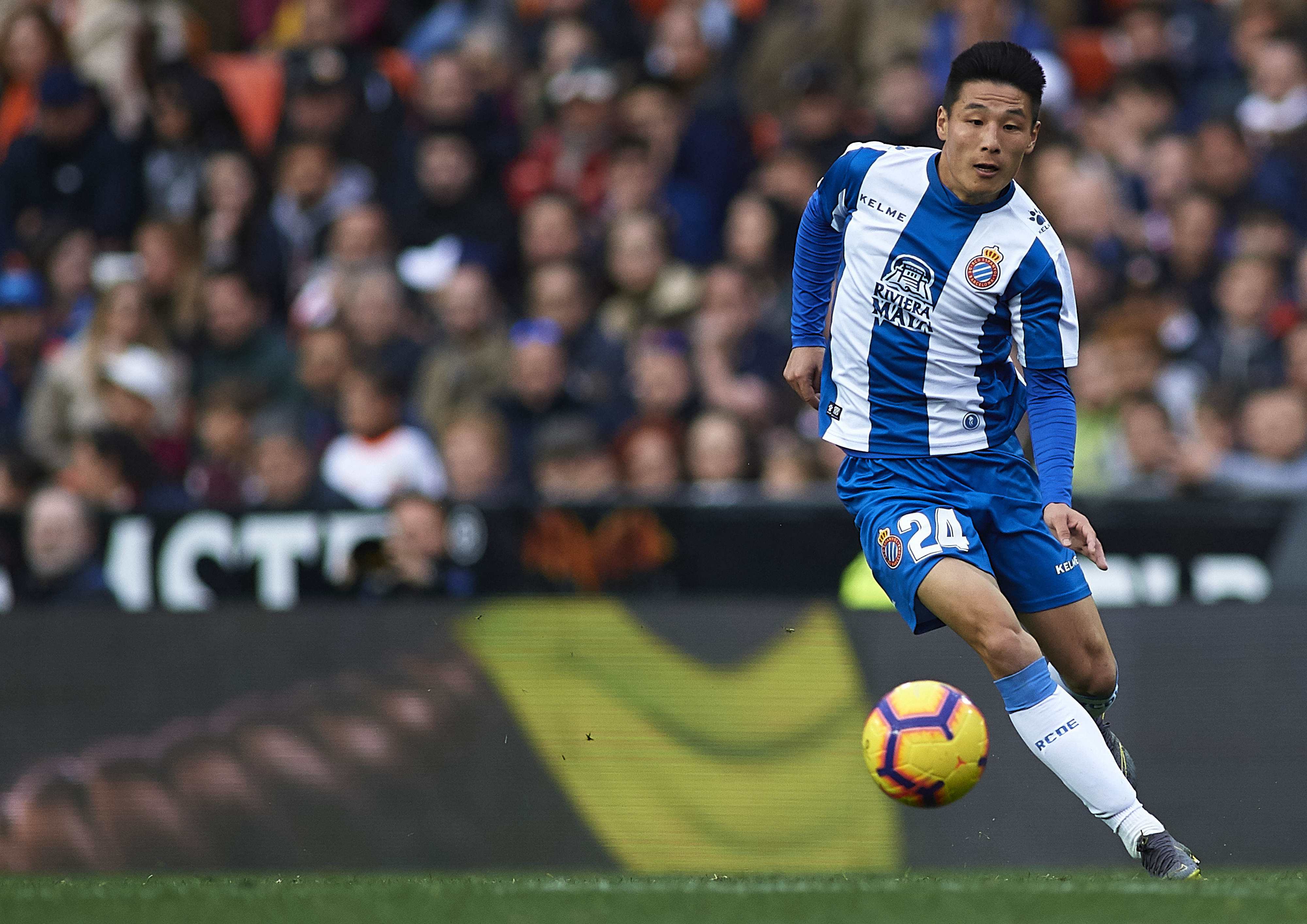 5年前武磊西班牙人,武磊能比得上梅西吗