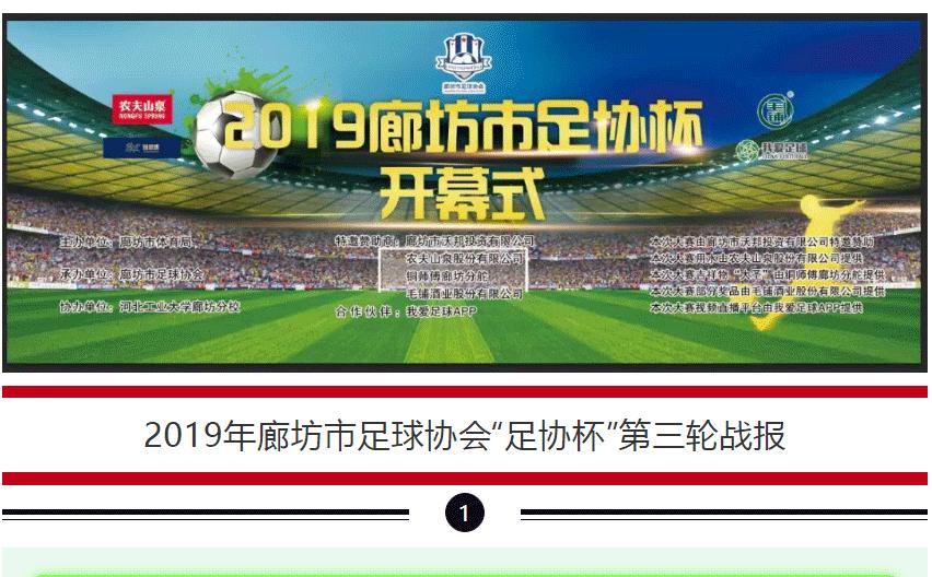 廊坊足协杯比赛,廊坊市足球联赛