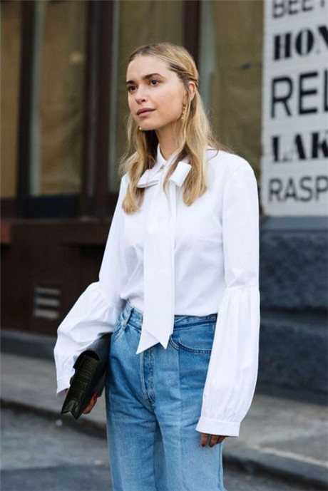 穿衣服打结小技巧,衣服打结穿搭技巧