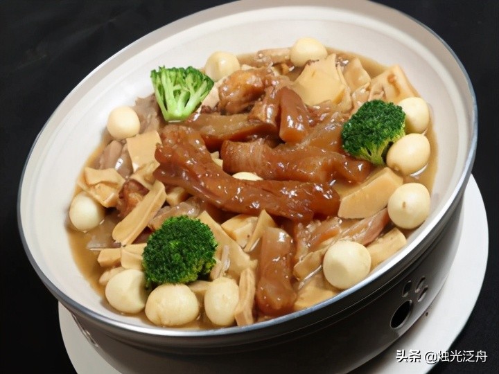 黄鳝烧牛蹄筋配方,南霞黄鳝煲做法