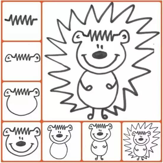 简笔画大全幼儿园简单又漂亮,全家福简笔画六口人超简单幼儿园