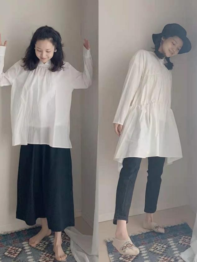 衬衫潮流百搭女,适合40岁女人穿的衬衫比较高级感