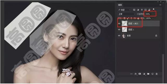 如何快速用ps去除大量的图片水印,ps如何去除图片上的文字网址水印