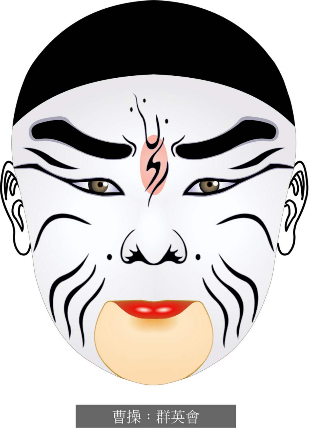 脸谱壁纸手机超清全面屏,国粹脸谱原版壁纸