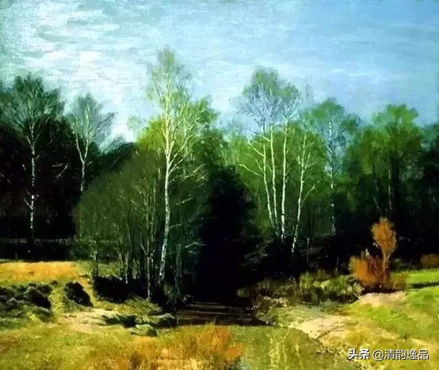俄罗斯画家经典油画风景作品欣赏,俄罗斯艺术家尤金油画