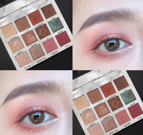 眼影超便宜,日常裸妆一般选择什么颜色的眼影