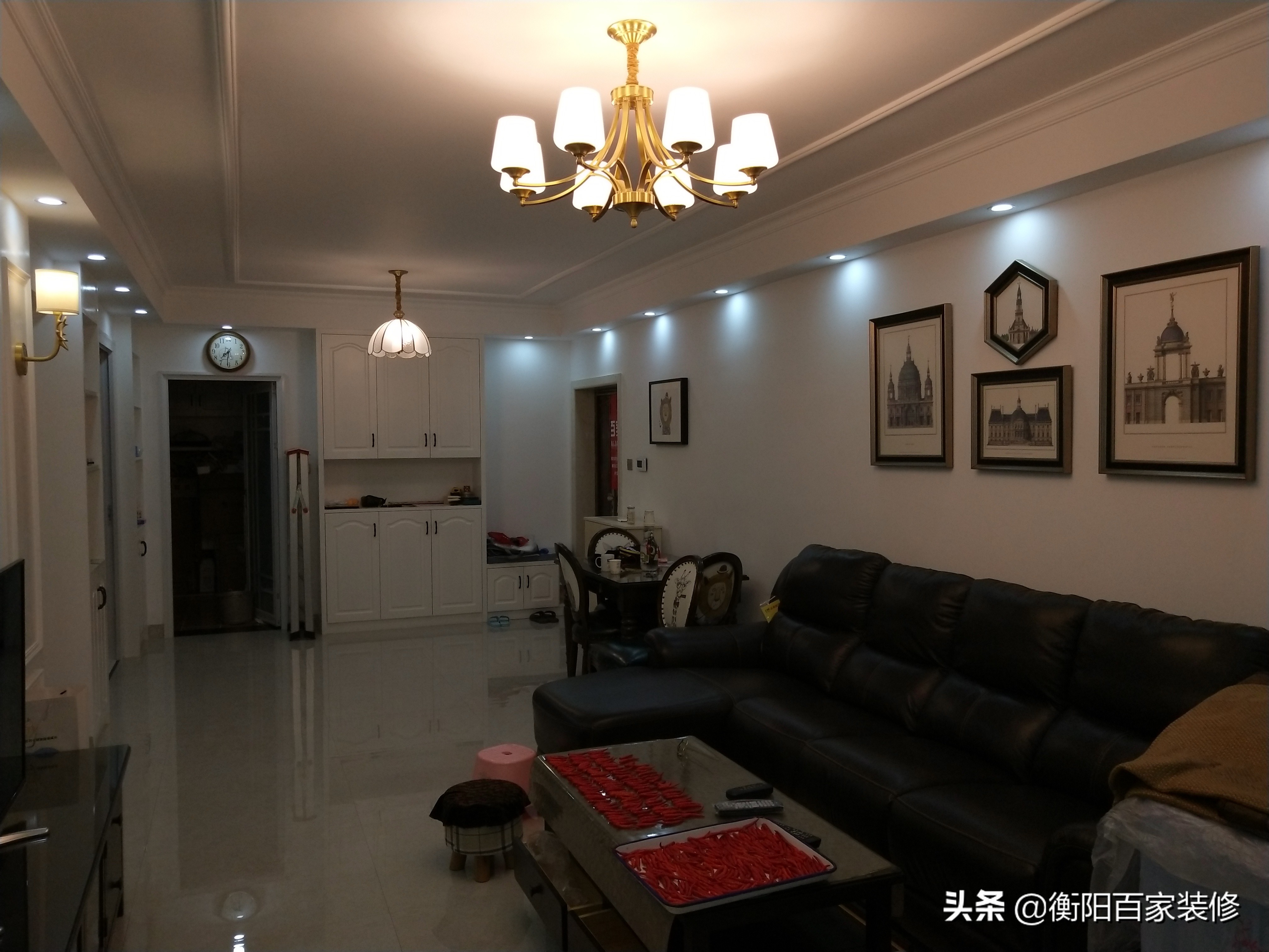 新家完工简洁明快舒适大方,新家分享现代简约完工落地效果