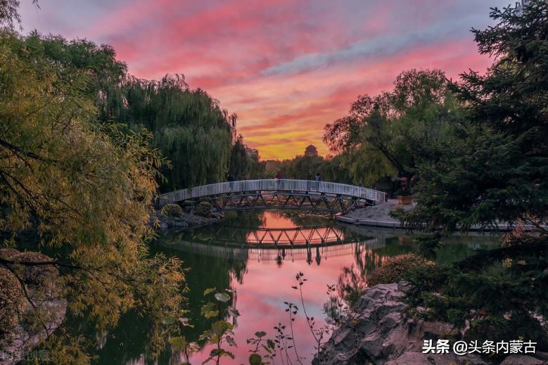 呼和浩特青城公园游览图,呼和浩特青城旅游景点