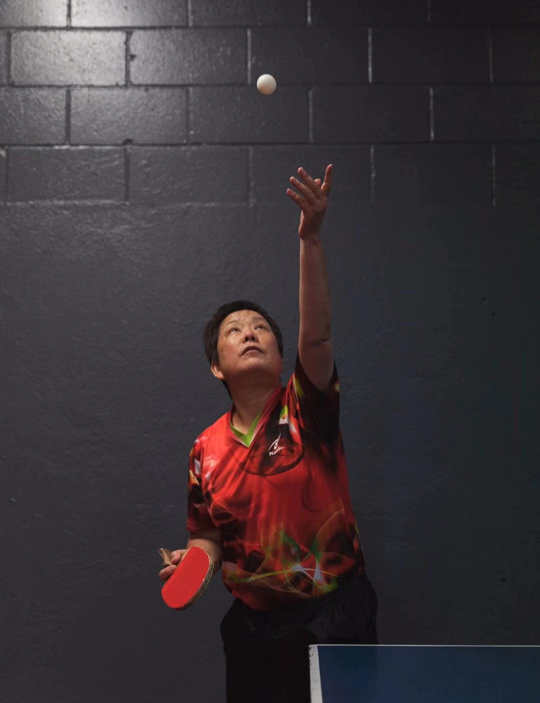 乒乓球直板正胶业余高手,乒乓球直板正胶名将