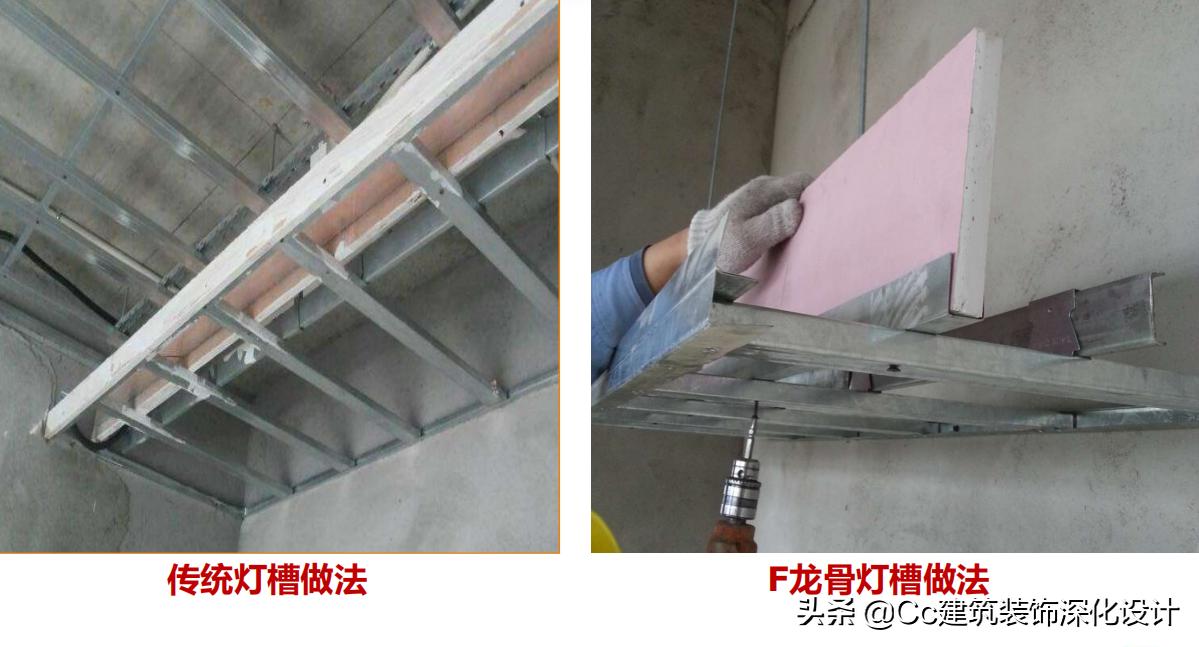 「北新建材」全轻钢龙骨跌级吊顶系统