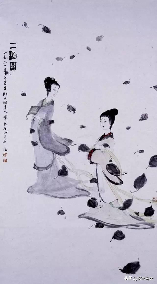 傅抱石在人民大会堂有几幅国画,傅抱石国画作品赏析1500字