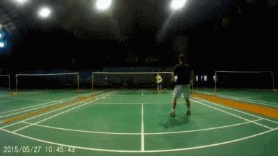 如果你的高远球不是这样打出来的，那对不起请重来