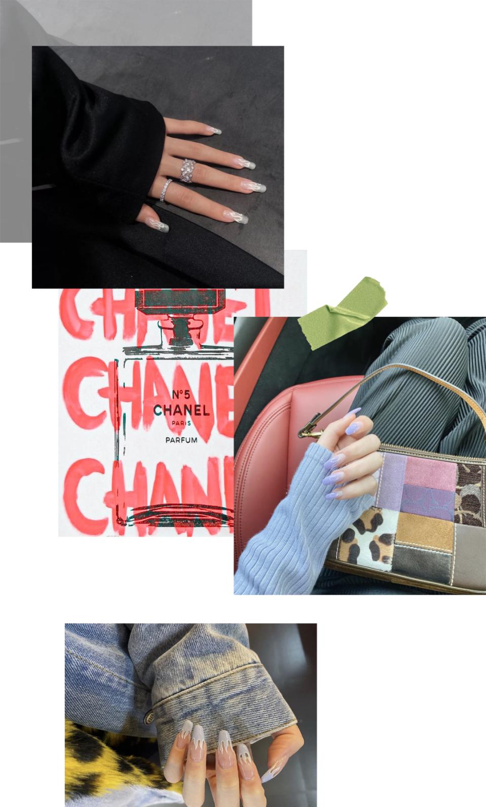 夏日显白美甲简单,美甲图片大全显白大气上档次