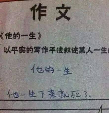 能让家长笑疯的小学生作业,小学生爆笑作业大盘点