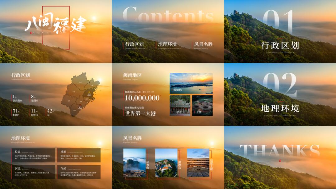我用一张图，就搞定一整份福建省PPT，看完只想连夜订机票