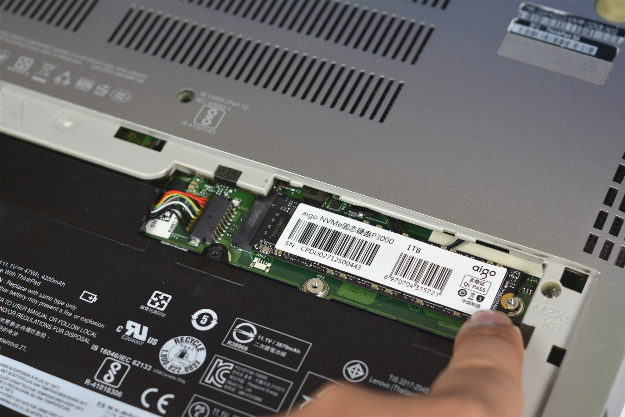 老式笔记本升级固态硬盘,老笔记本扩展m2固态硬盘