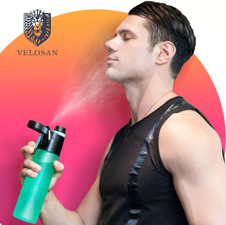 据说这个德国运动水瓶能当移动空调用？！亲测轻轻一喷清凉降温