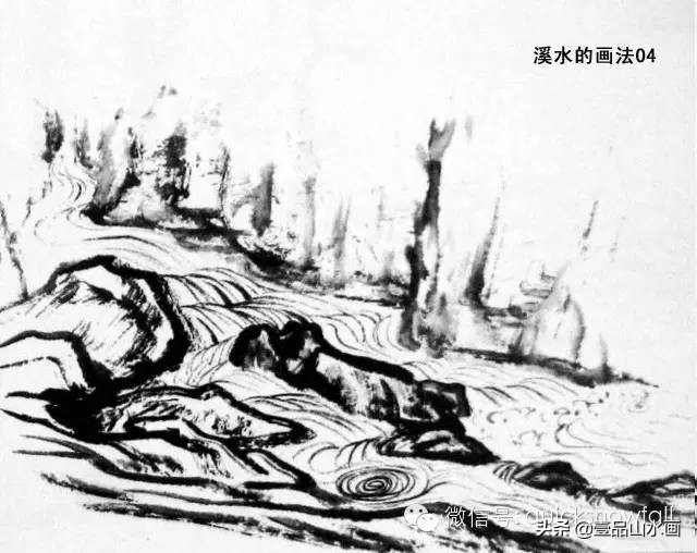 山水画教程水粉画,山水画教程水墨山水画