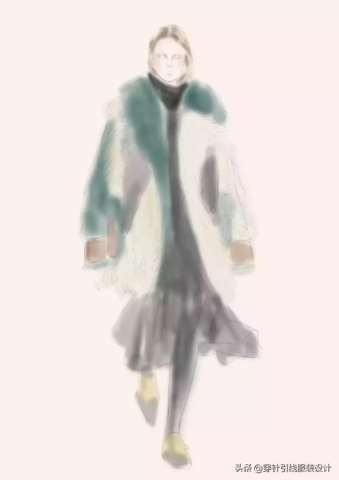 时装画手绘教学,电脑手绘服装画